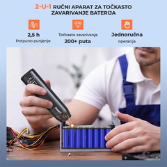 Ručni aparat za točkasto zavarivanje baterija