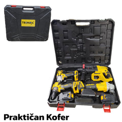 Trimax aku set alata 4u1