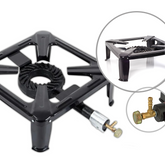 Plinski plamenik s postoljem 4 noge , 40x40cm