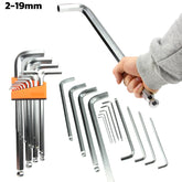 Garnitura dugih imbus ključeva s kuglom 2-19mm