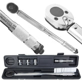 Moment kilo ključ 1/2″, 28-210 Nm s nastavcima