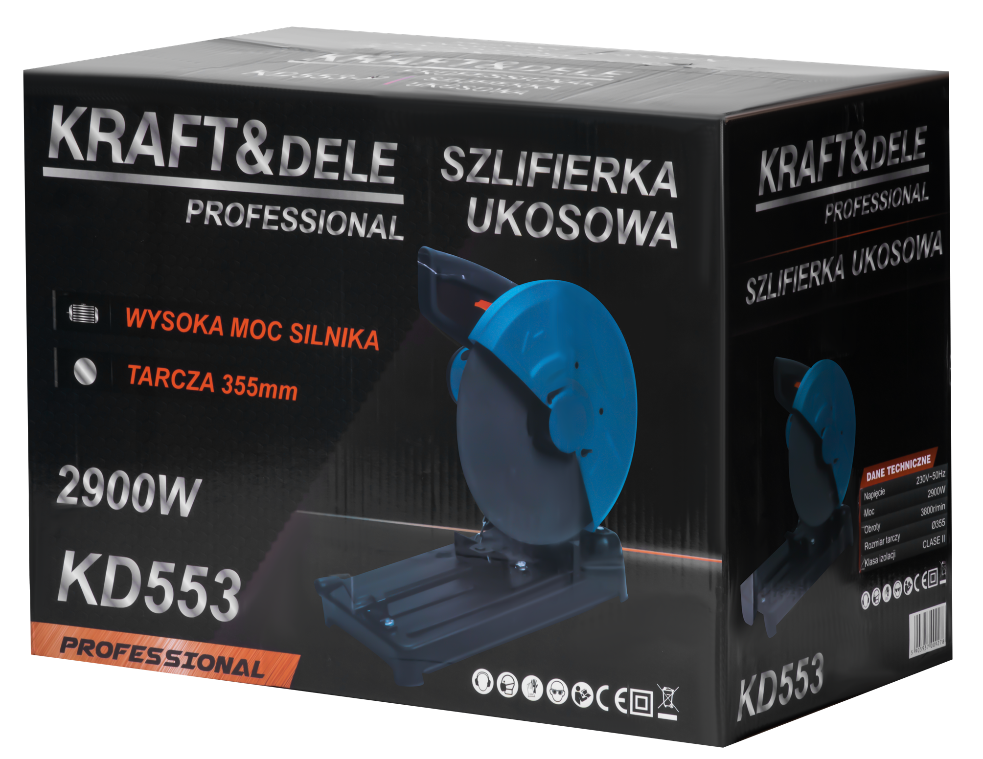 Stolna pila za rezanje metala 2900 W, 230 V (KD553)