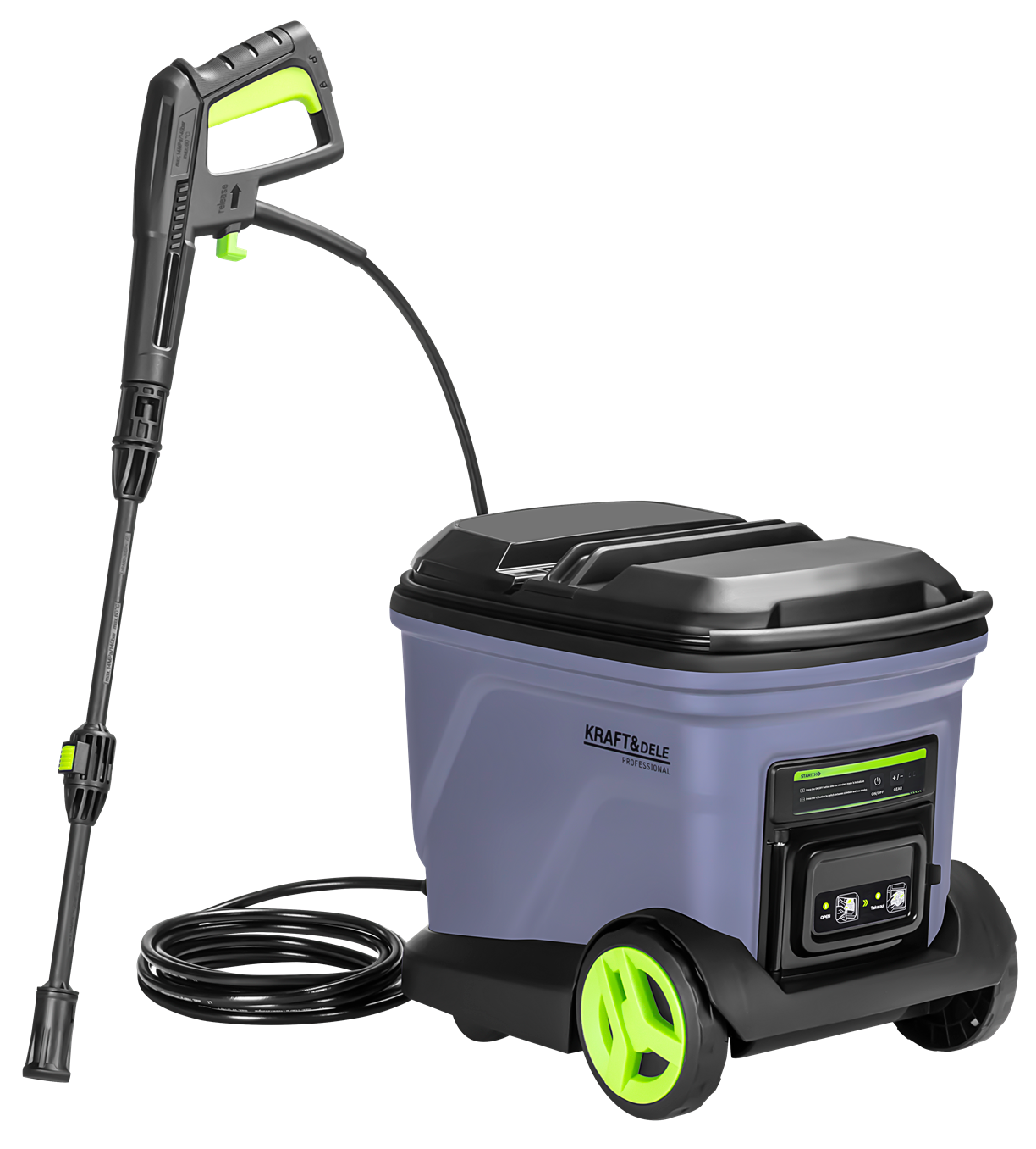 Akumulatorski Visokotlačni Perač Sa Spremnikom 20L  42V 200bar