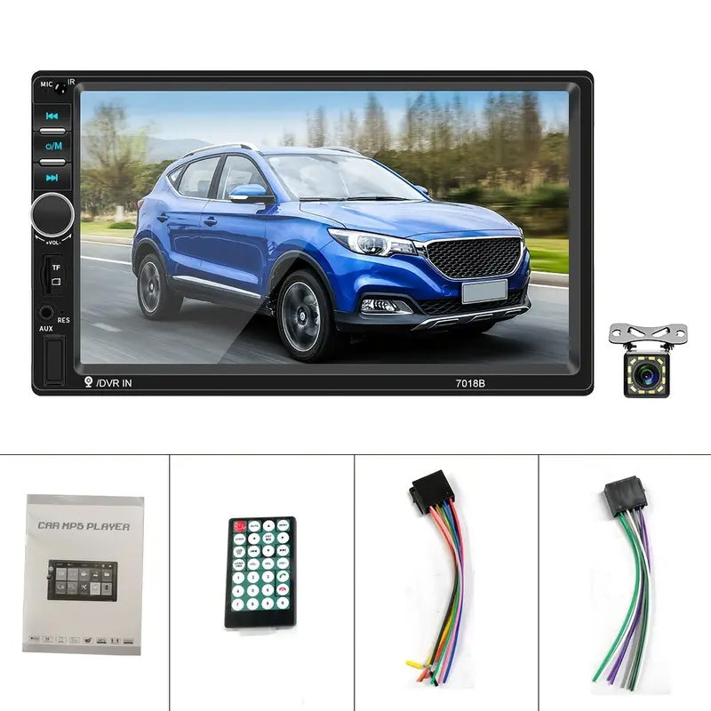 AUTO RADIO LCD + kamera + daljinski