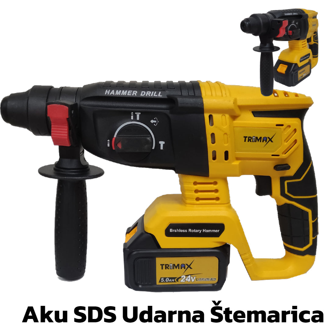 Trimax aku set alata 4u1