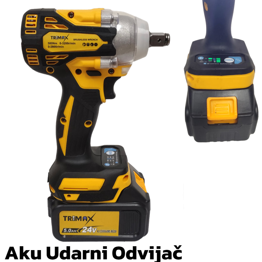 Trimax aku set alata 4u1