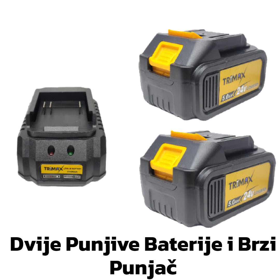 Trimax aku set alata 4u1