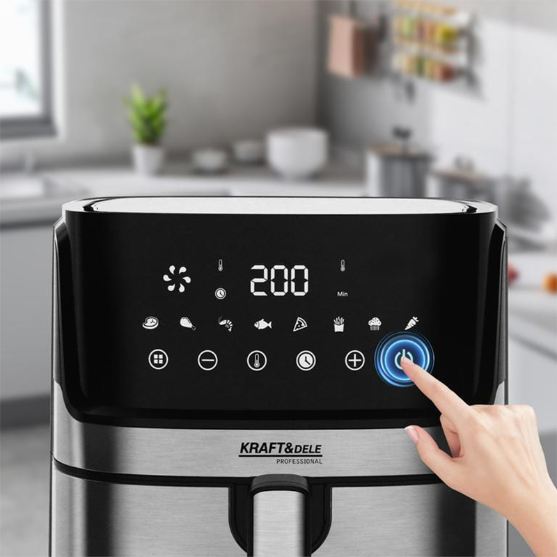 XL smart friteza na vrući zrak 8L – 1850W | Kraft&Dele