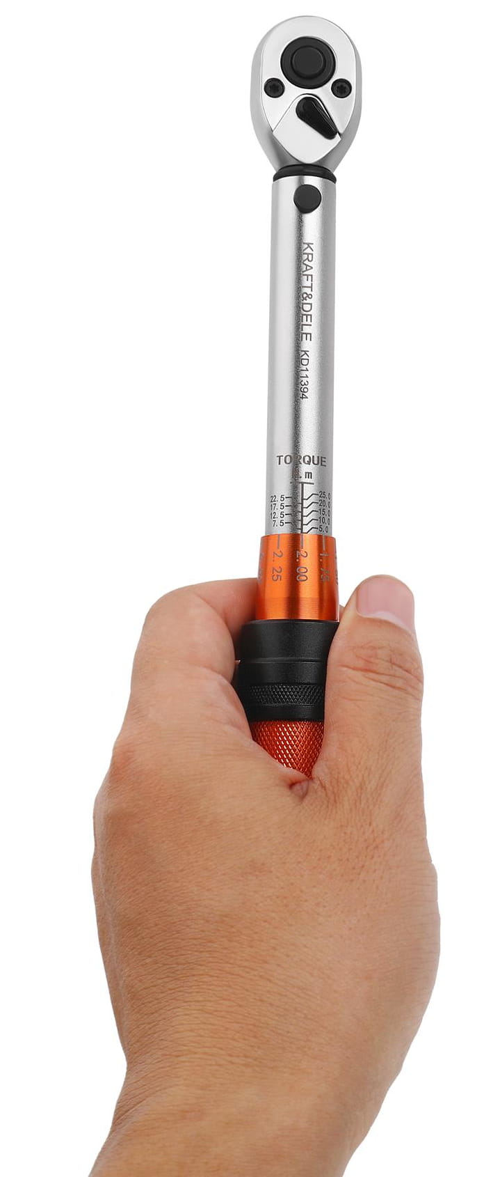 Mikro moment ključ 1/4" 5–25 Nm + set nastavaka (32 kom) | Kraft&Dele