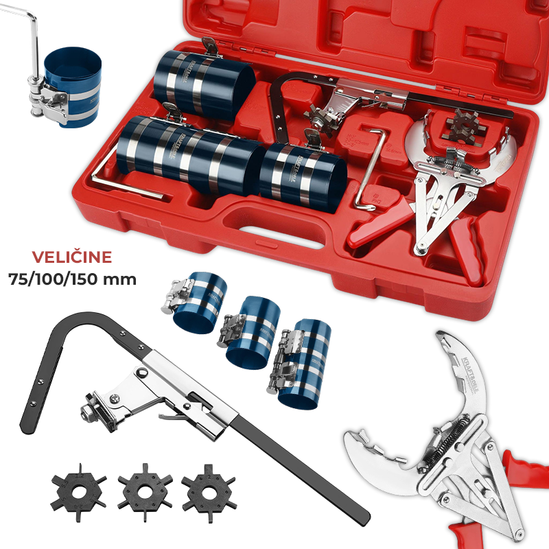 Kliješta za stezanje prstenova 75/100/150 mm | KD11776