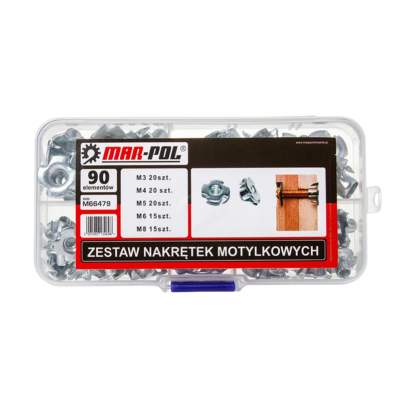 Set matica sa kandžom 90kom