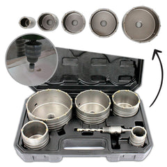 Set od 5 kruna - za beton, ciglu i kamen