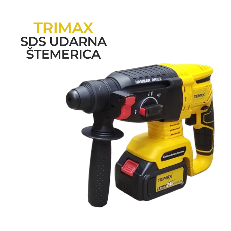 Trimax AKU set alata 5u1 - x4 baterije