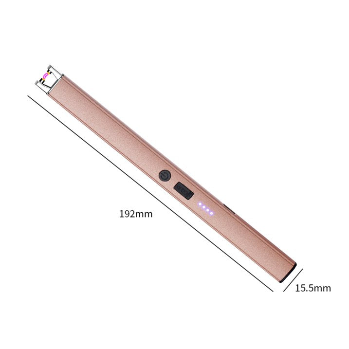 Dugi električni plazma upaljač USB-C zlatna