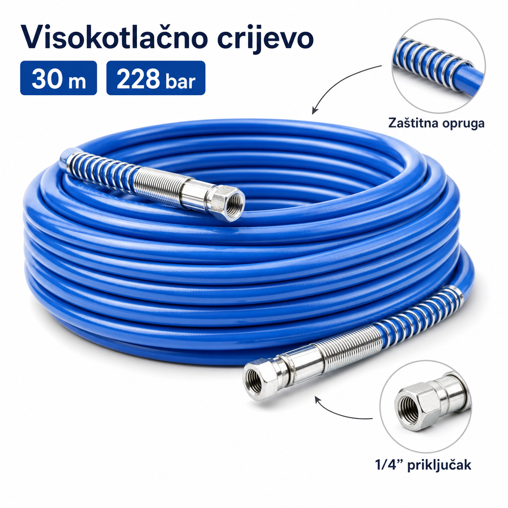 Crijevo Za Airless Agregat Za Farbanje 30m