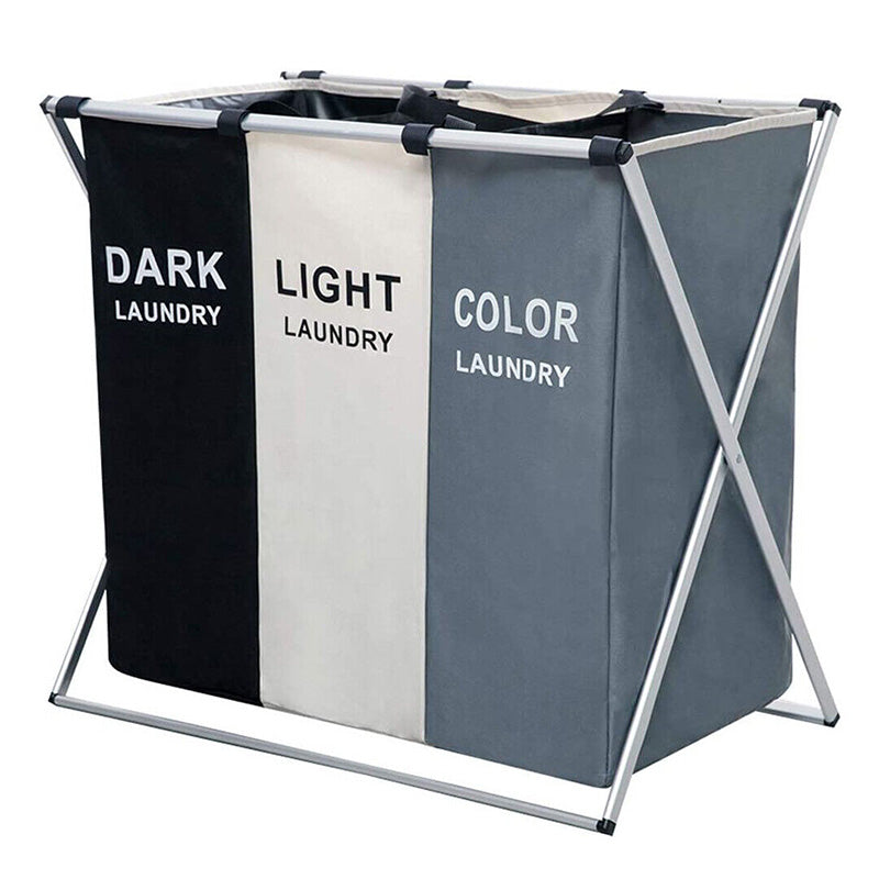 Košara za rublje sa tri odljeljka