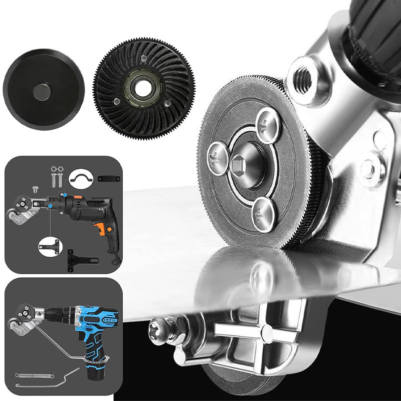 Nastavak za rezanje lima - za bušilicu