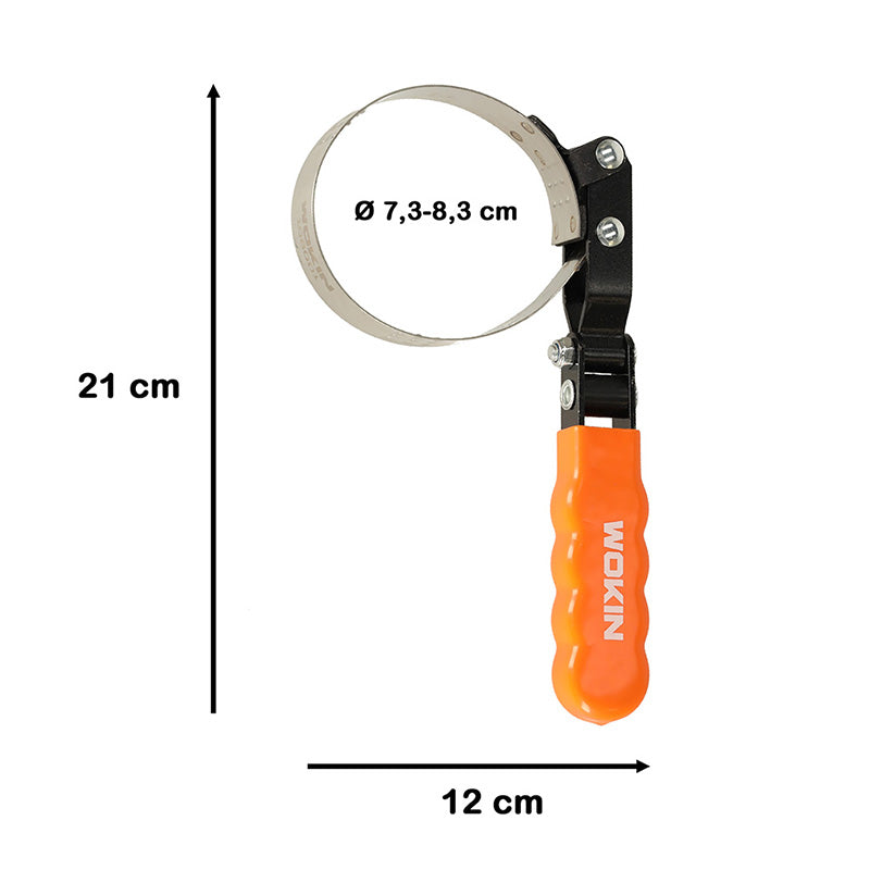 WOKIN tračni ključ za filter ulja 73-83mm